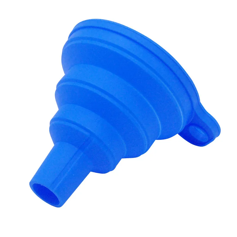 Engine Funnel Car Universal Silicone Liquid Funnel Washer Fluid Change Foldable Portable Auto Engine Oil Petrol Change oil funnel
