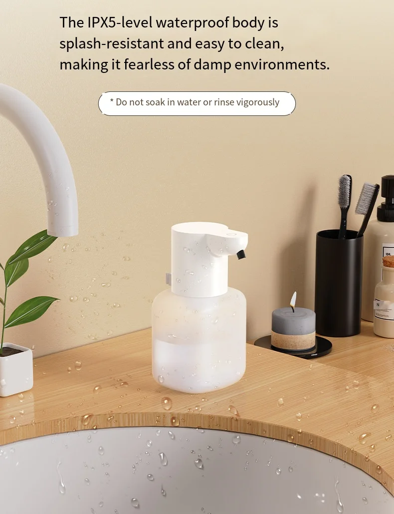 PCS Automatic Soap Dispenser For Kitchen Bathroom 500ML Charging Automatic Sensor Soap Dispenser For Shampoo and Body Wash