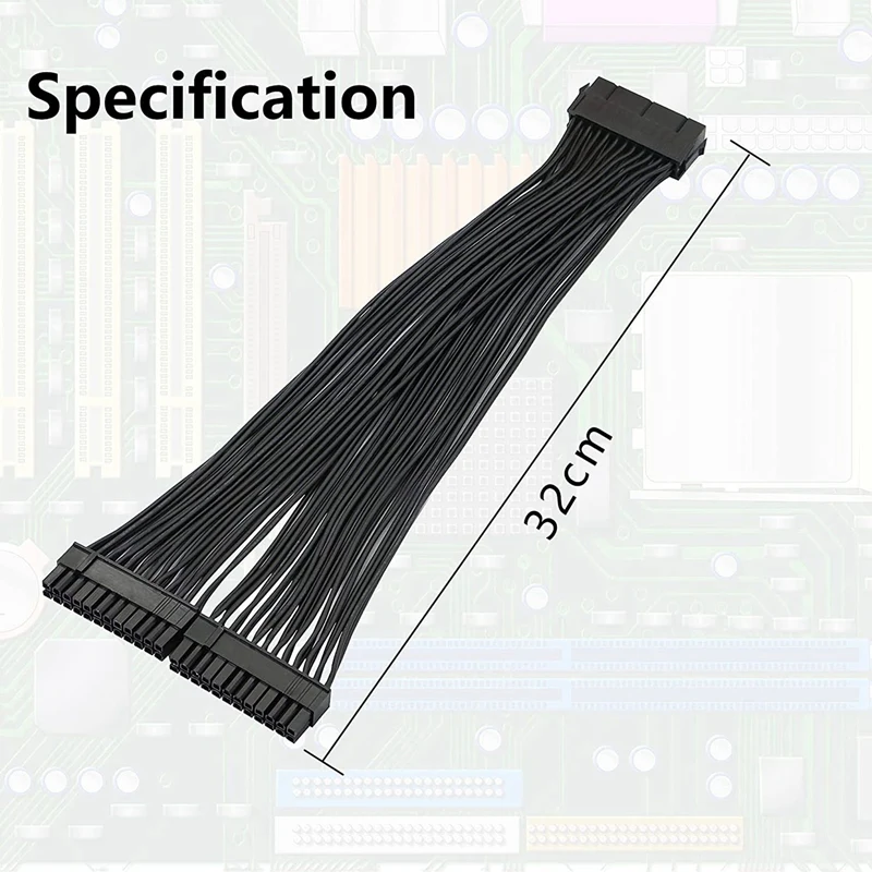 Power Supply 24-Pin ATX Motherboard Splitter Cable 24Pin(20+4) Extension Cable For ATX Motherboard power supply,switching power supply