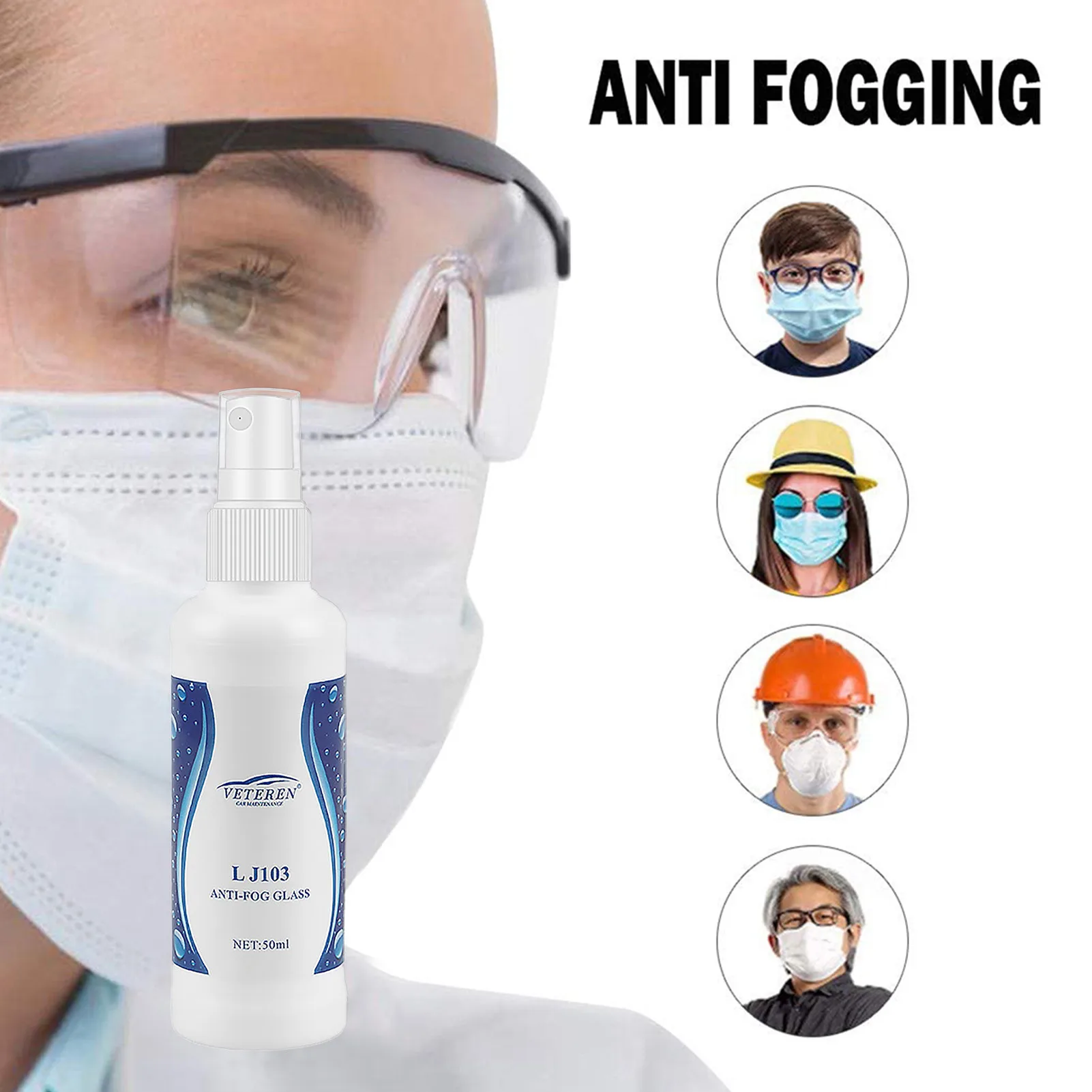 Antifog Spray Liquido Antiappannante Occhiali Da Vista Spray