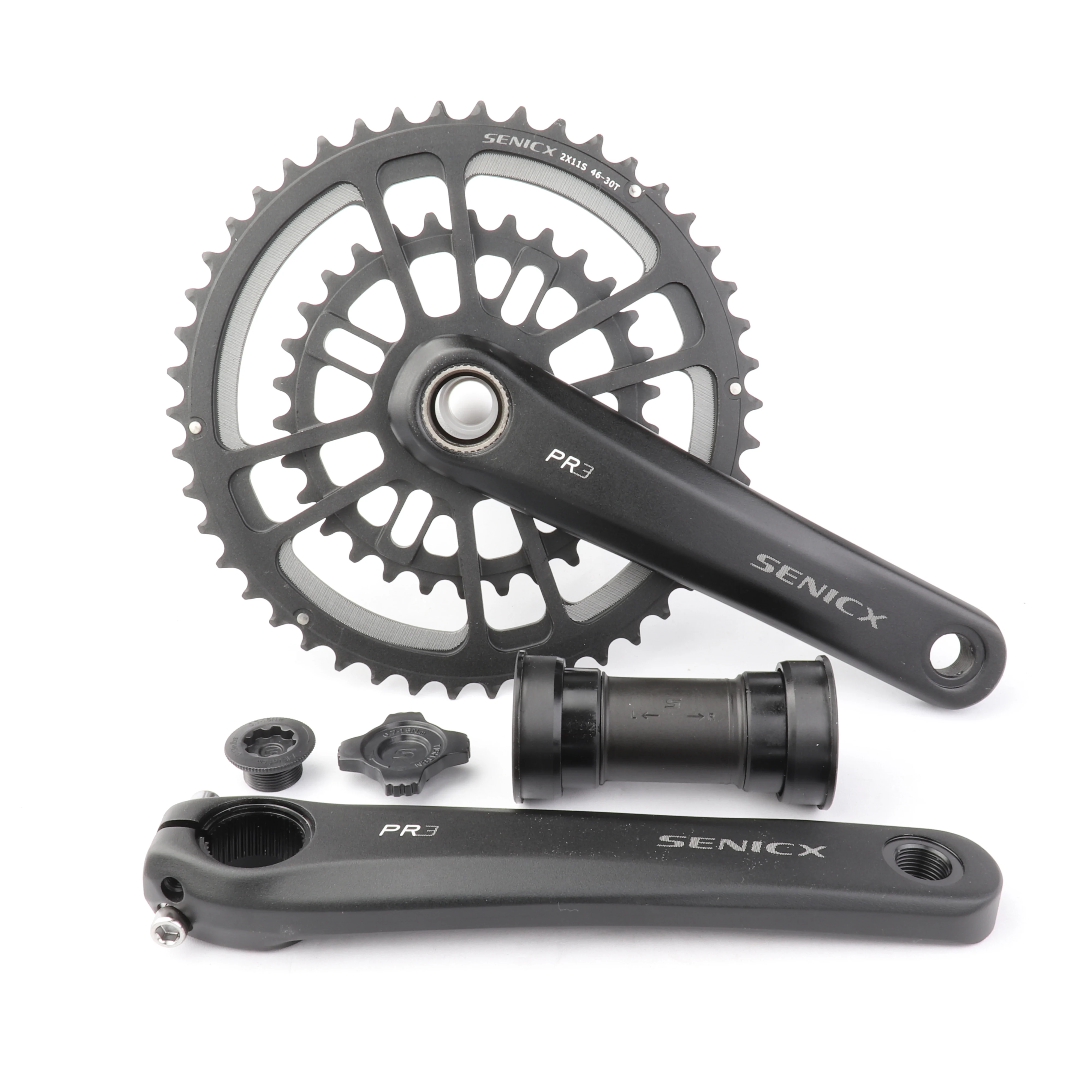 Senicx Road Bike Crankset Pr3 4630t 5034t 5236t 165mm 170mm 175mm