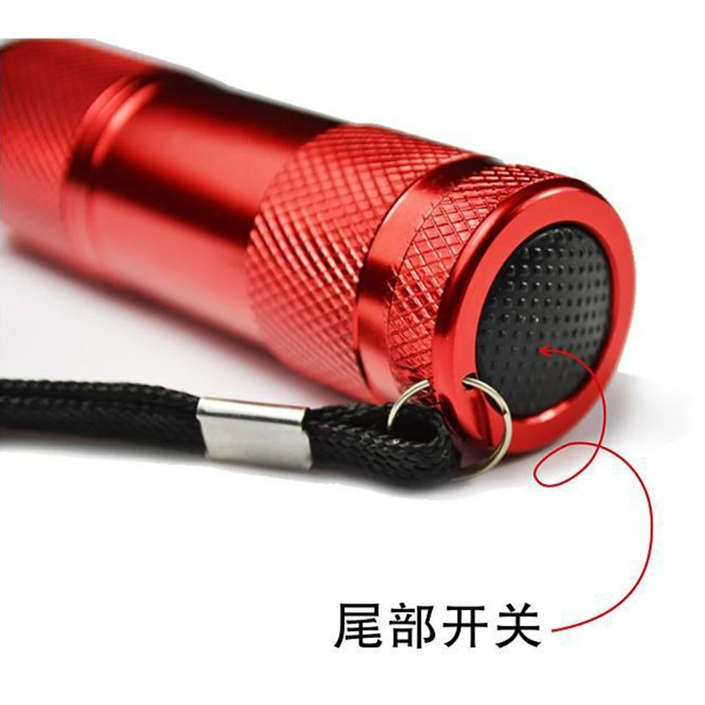 UV flashlight for windshield repair, UV flashlight for drying polymer chips and cracks