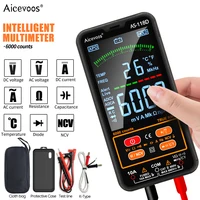 Smart Digital Multimeter TRMS Auto Range DC AC Voltage Tester Ohm Meter Capacitor Electrical Professional Multimetro Transistor 1