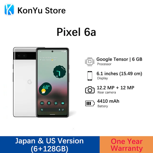 【新品未使用品】Google Pixel 6a 128GB