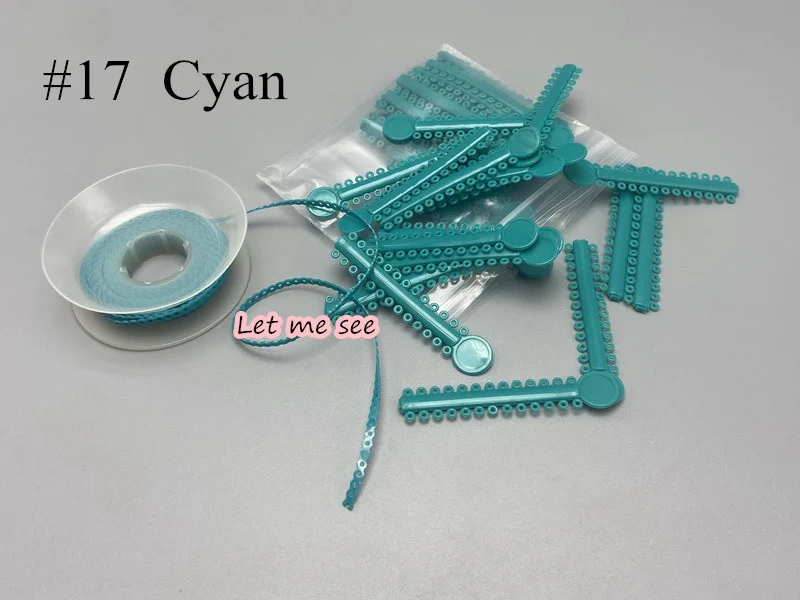 Dental Orthodontic Power Chain Ultra Elastic Short Medium Long