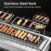 Electric Rotating Barbecue Skewer Grill Machine Automatic Rotating Commercial Bbq Grill 5