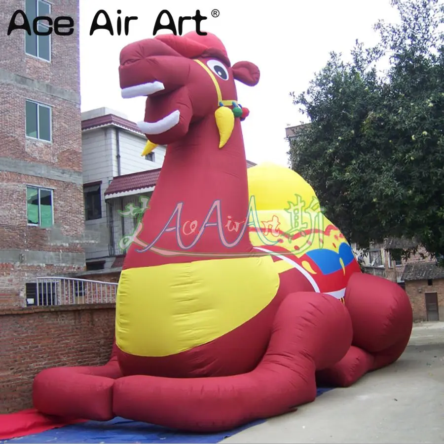 3m Lenght Custom Made Outdoor Promotion Ballon Inflatable Camel Giant Animal For Advertising On Sale |