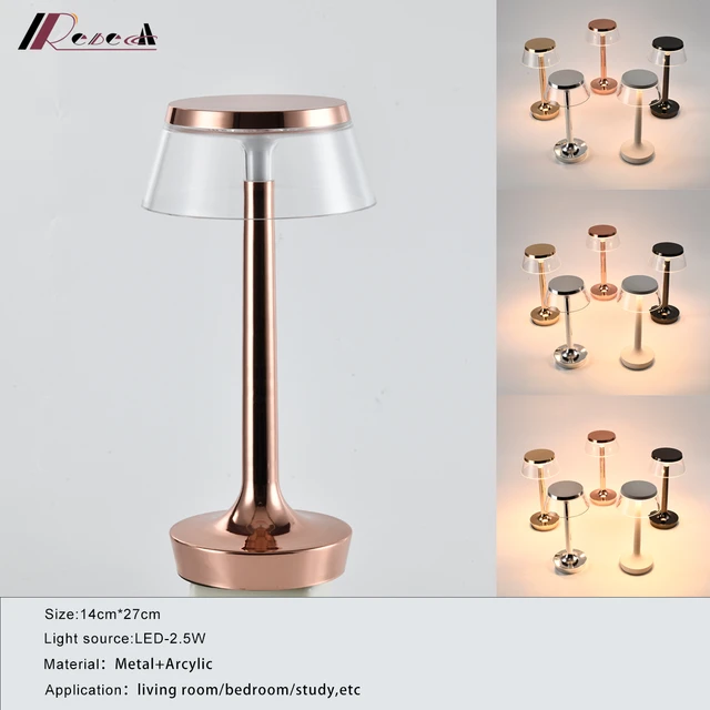 Lampe de table lampe de table lampe décorative lampe d'appoint lampe de sel  lampe en cristal lampe de chevet, câble USB, cristal de sel en bois marron,  1x LED 5W blanc chaud