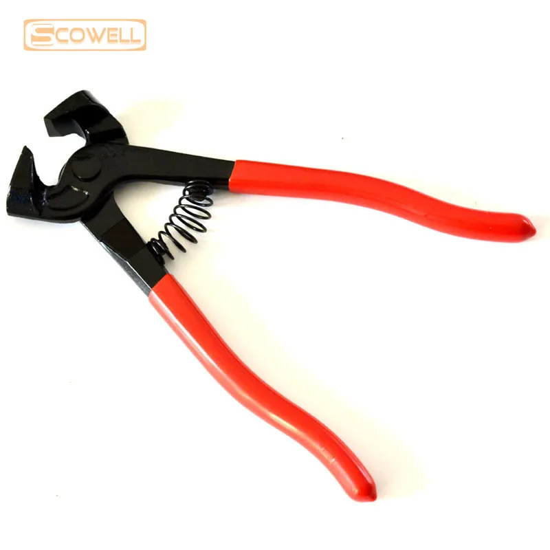 

8" Inch Flat End Tile Cutting Pliers YG8 Carbide Edge Tile Nippers DIY Hand Tools Mosaic Workcraft Glass Break Tweezers Clamp