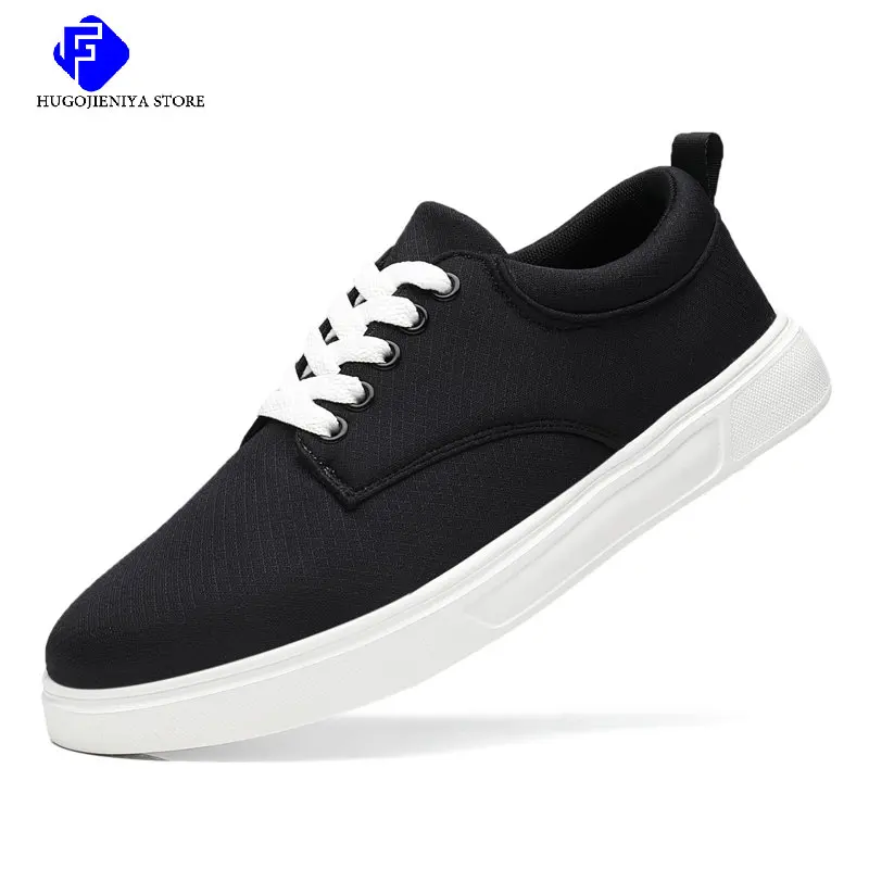 Men Canvas Shoes 2023 Summer Breathable Casual Shoes Men Loafers Comfortable Ultralight Lazy Boat Shoes Espadrilles Big Size 47