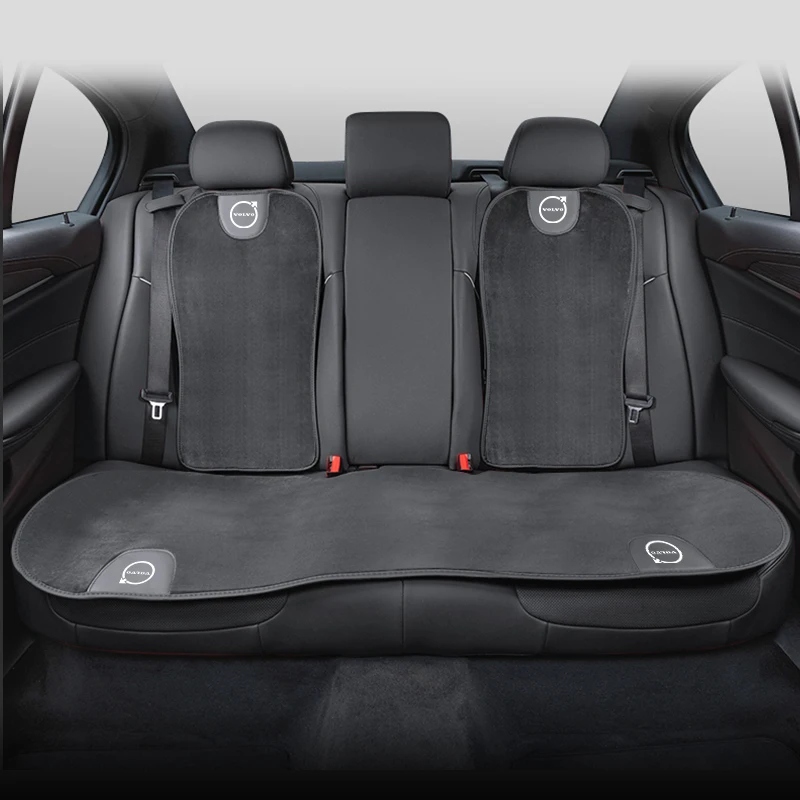 볼보 XC90 V90 V60 XC60 V40 S80 S60 S90 C40 XC40 V70 XC70 C30 C70 EX90용 자동차 실내 시트 커버 플러시 쿠션 등받이 패드