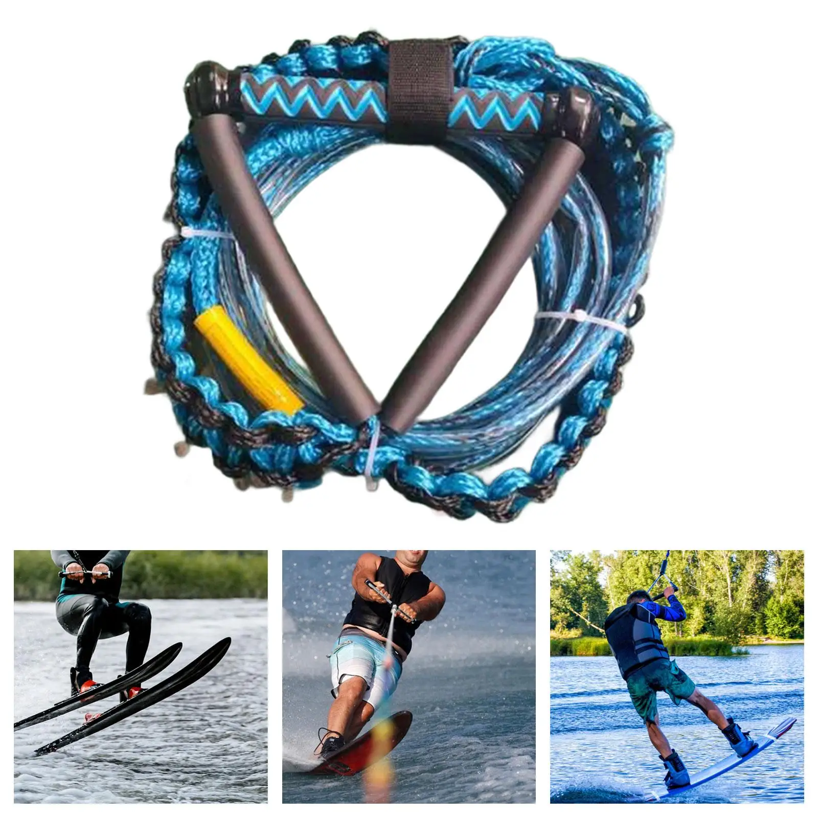 Water Ski Rope Wakeboard Rope, Portable Water Sports Rope, Water Ski Tow Rope,