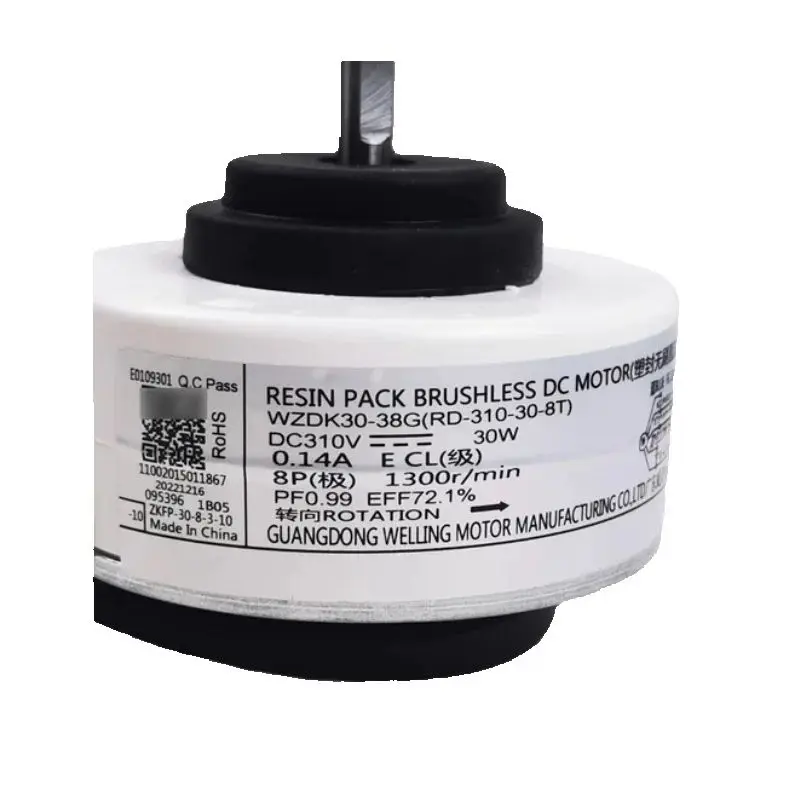 1pcs new good working for air conditioner Inverter fan Motor WZDK30-38G WZDK30-38G-1 Brushless DC motor air conditioner parts air conditioning accessories