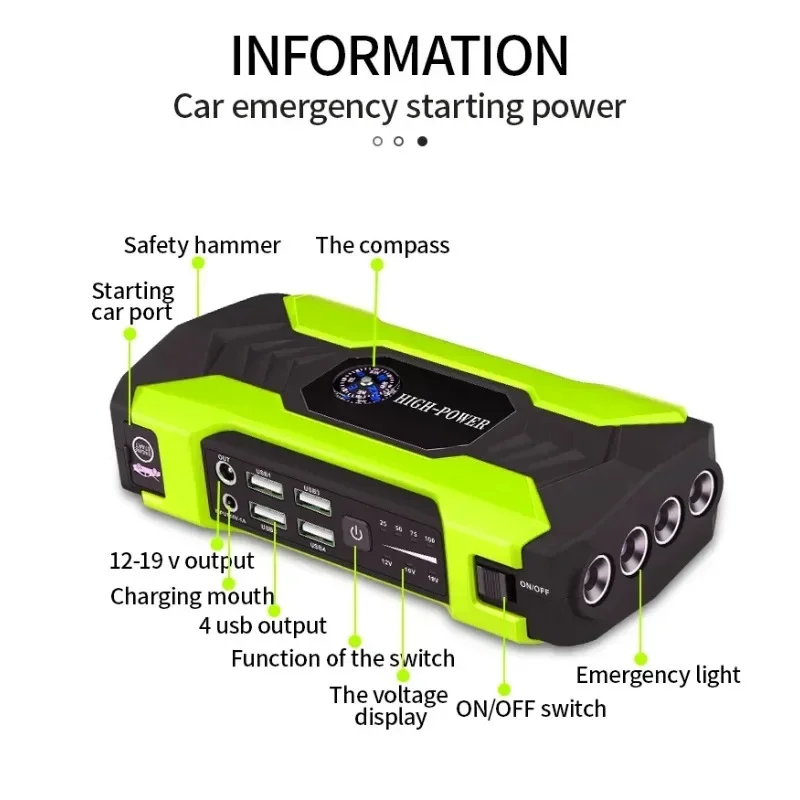 ޴ USB  ͸ ,  Ÿ, , ڵ , 28000mAh, 4 USB, 12V