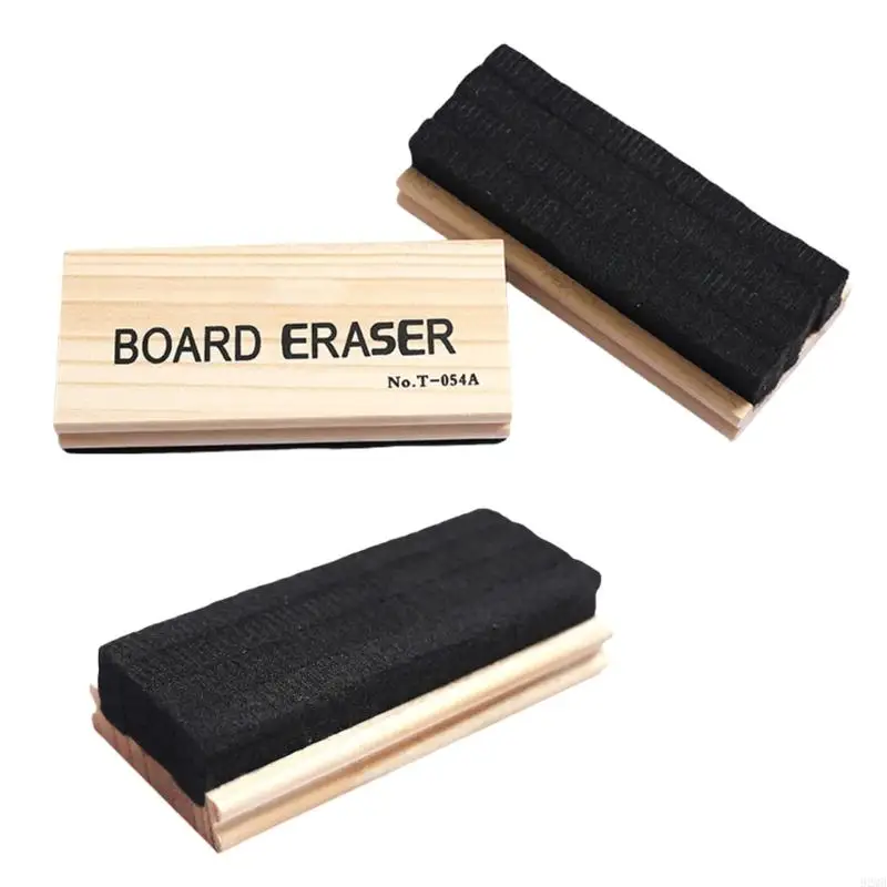 92MB 3Pcs Wool Felt Chalkboard Eraser for Office School Classroom Blackboard Eraser