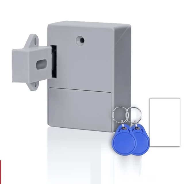Intelligent Door Cabinet Lock  Electronic Lock Nfc Furniture - Keyless  Invisible - Aliexpress