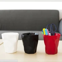 3 Color Pen Pencil Pin Gel Pen Ball Piont Pen Desk Decoration Organizer Stationery Holder, Pen Holder,Flower Pot 2