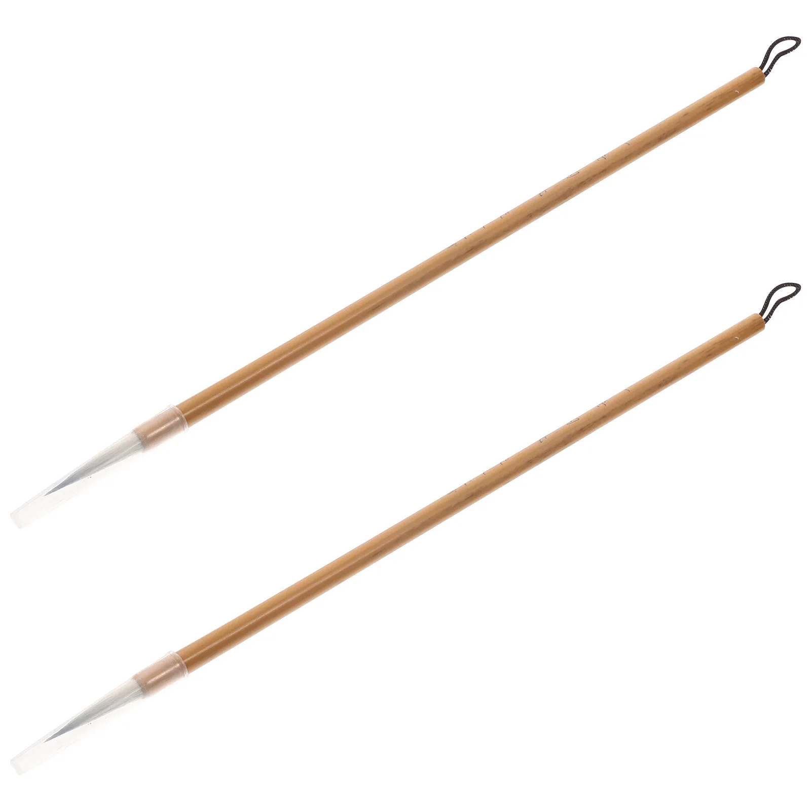 2Pcs 라인 브러쉬 다기능 페인팅 브러쉬 가정용 도자기 페인팅 인체 공학적 편리한 매일 사용 수채화 아트 브러쉬