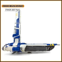 Space Movie New MOC Stinger Mantis Building Block Spaceship Shuttle Rocket Ultimate Playset Technology Bricks Collection Toys 2