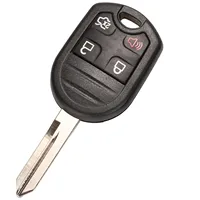 Jingyuqin Remote Car Key Shell 3/4/5 BTN Fob สำหรับ Ford Edge Explorer Ranger Expedition Mustang Escape Taurus Mazda tribute 4