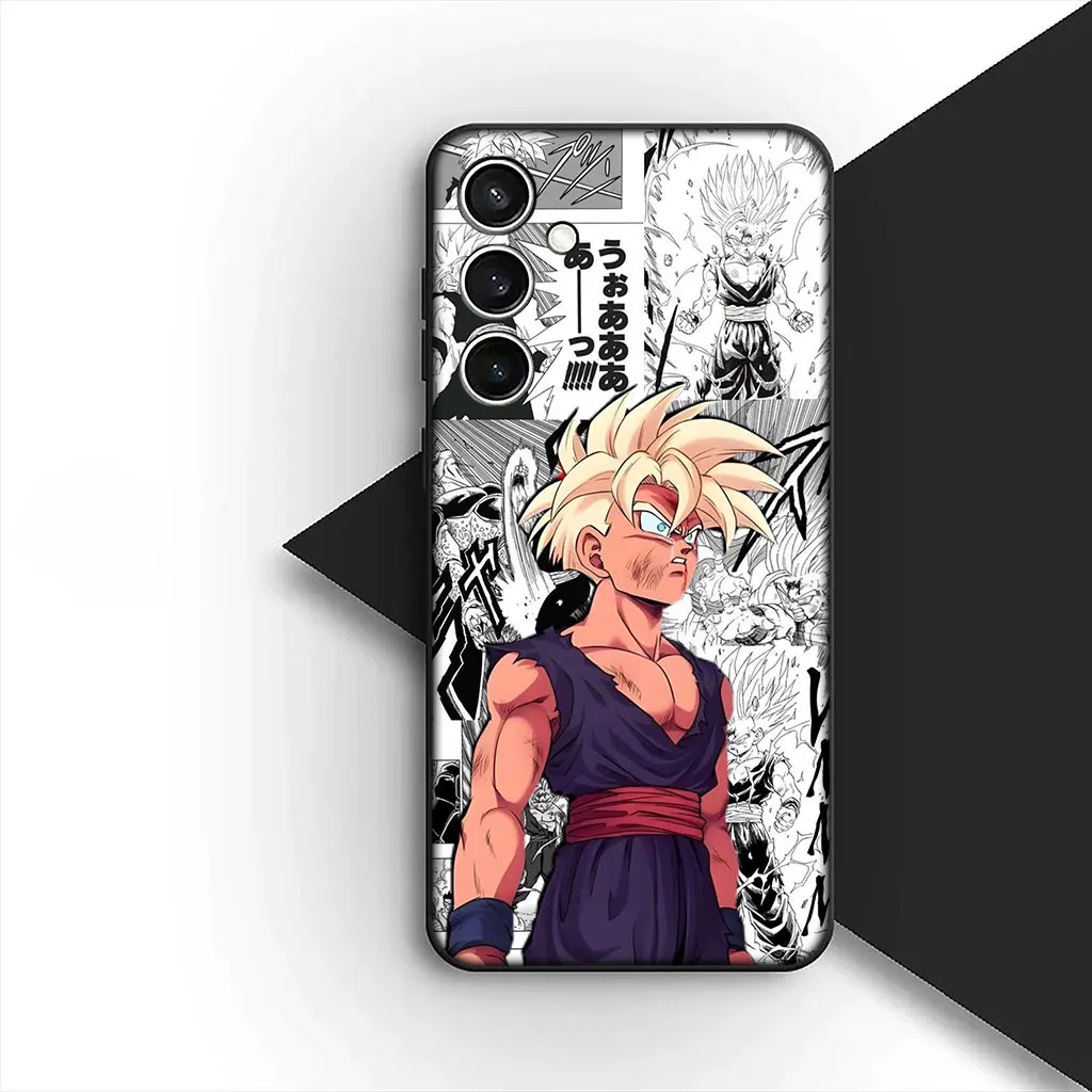 Dragon Warrior Soft Phone Case - Son Gohan Anime Design
