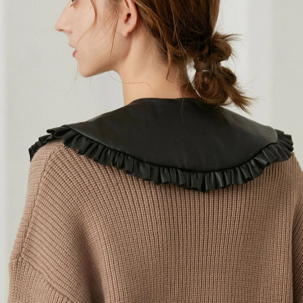 

1 шт. модный воротник рубашки практичный Поддельный Воротник модные женские рубашки Декор