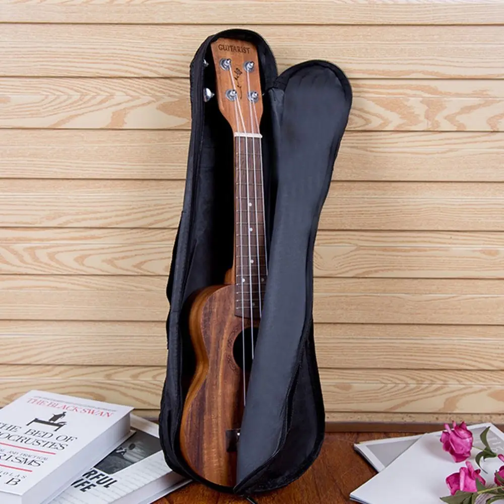 21 23 26 Zoll Ukulele Tasche Fall wasserdicht Oxford Stoff weiche Konzert tasche tragbare Single Shoulder Ukulele Rucksack – Detail 10