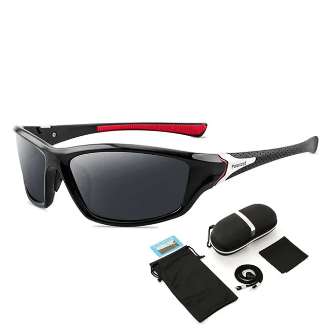 Polarized Fishing Sunglasses One Piece Fishing Classic Sun Glasses Men's Driving Shades Male sunglass Vintage Travel sunglass
