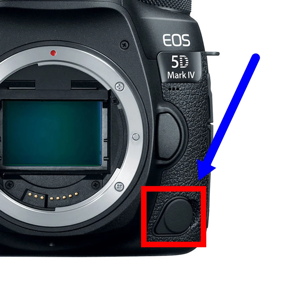 Salin untuk Canon 5D4 5DIV 5DM4 tutup depan pelepasan Shutter