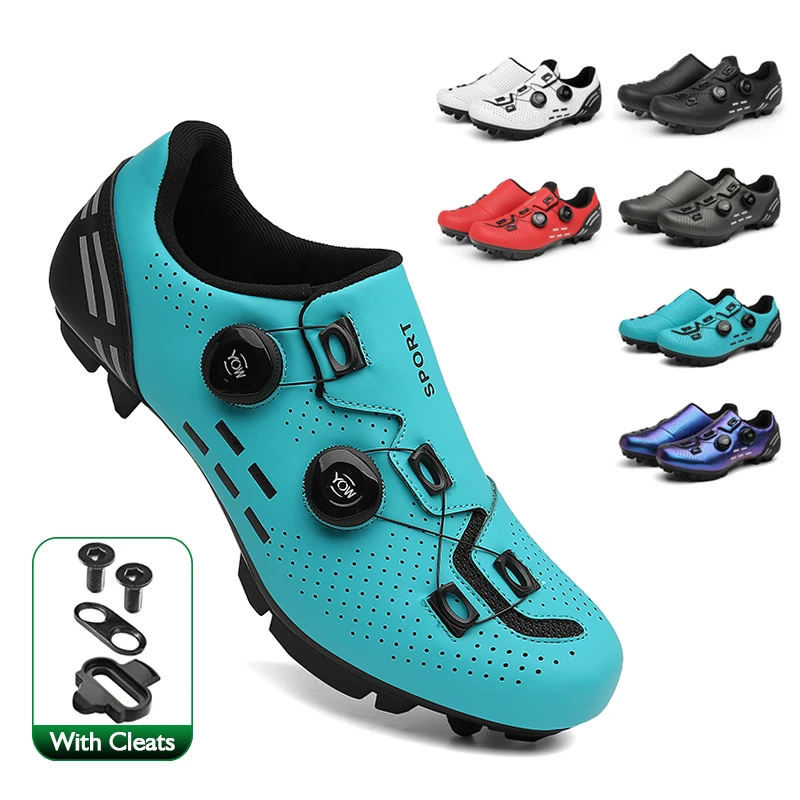 Chaussures De Vélo Homme - VTT Et Route - Taille 38 à 47 - Semelle Anti-dérapante