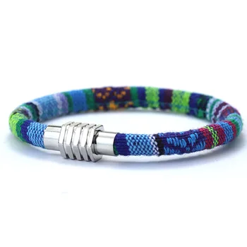 New Minimalist Rope Bracelet Men Bohemian Fabric Braclet Beach Jewelry Accessories Ethnic Braslet Pulseira Hombre Gift For Him