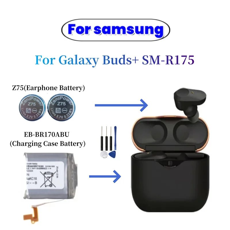 Battery Replacement Galaxy Buds+ Case Replacement Galaxy Buds+