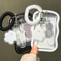 1 Set Student Slide Cover Card Set Meal Card Bus Card ID Protection Set Access Card Campus Card 2