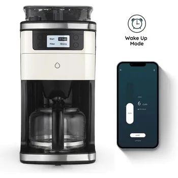 iCoffee Remote Grind and Brew Drip Coffee Maker On Demand with App, Built-In Bean Grinder, and Warming Plate for Kitchen 3