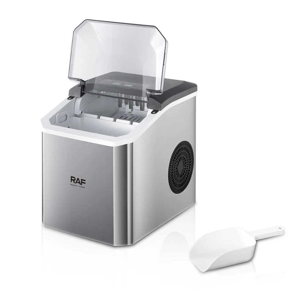 New Commerical Household Automatic Countertop Portable Small Mini Ice Cube Maker Machine for Home Automatic Cleaning
