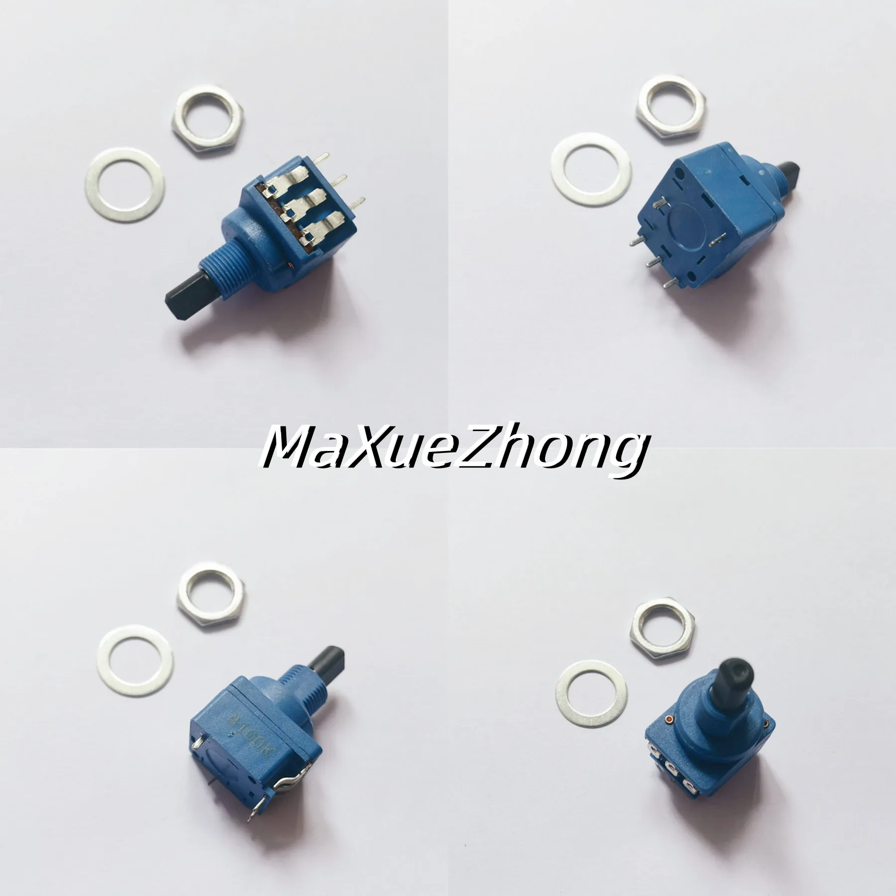 Original Neu 100% R16R2S B100K Schalter-Potentiometer B104 Dimmsteuerung Thermostatschalter Hochleistung 10A Anpassbar UL-zertifiziert