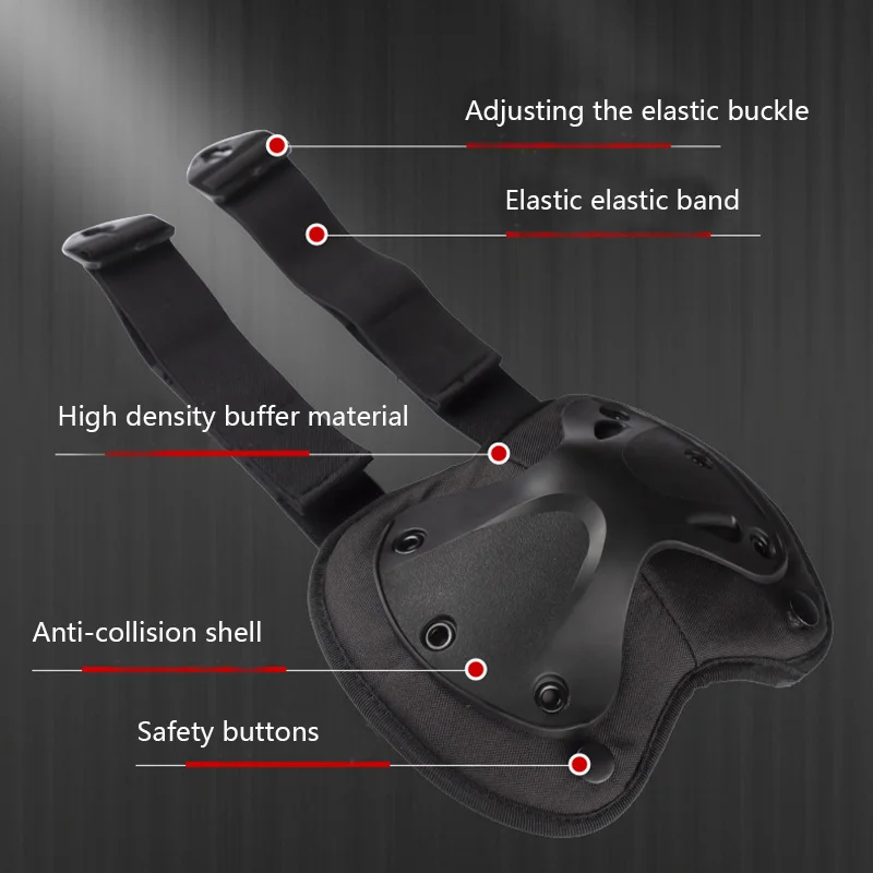 Outdoor Tactical Protective Gear Set Image 2