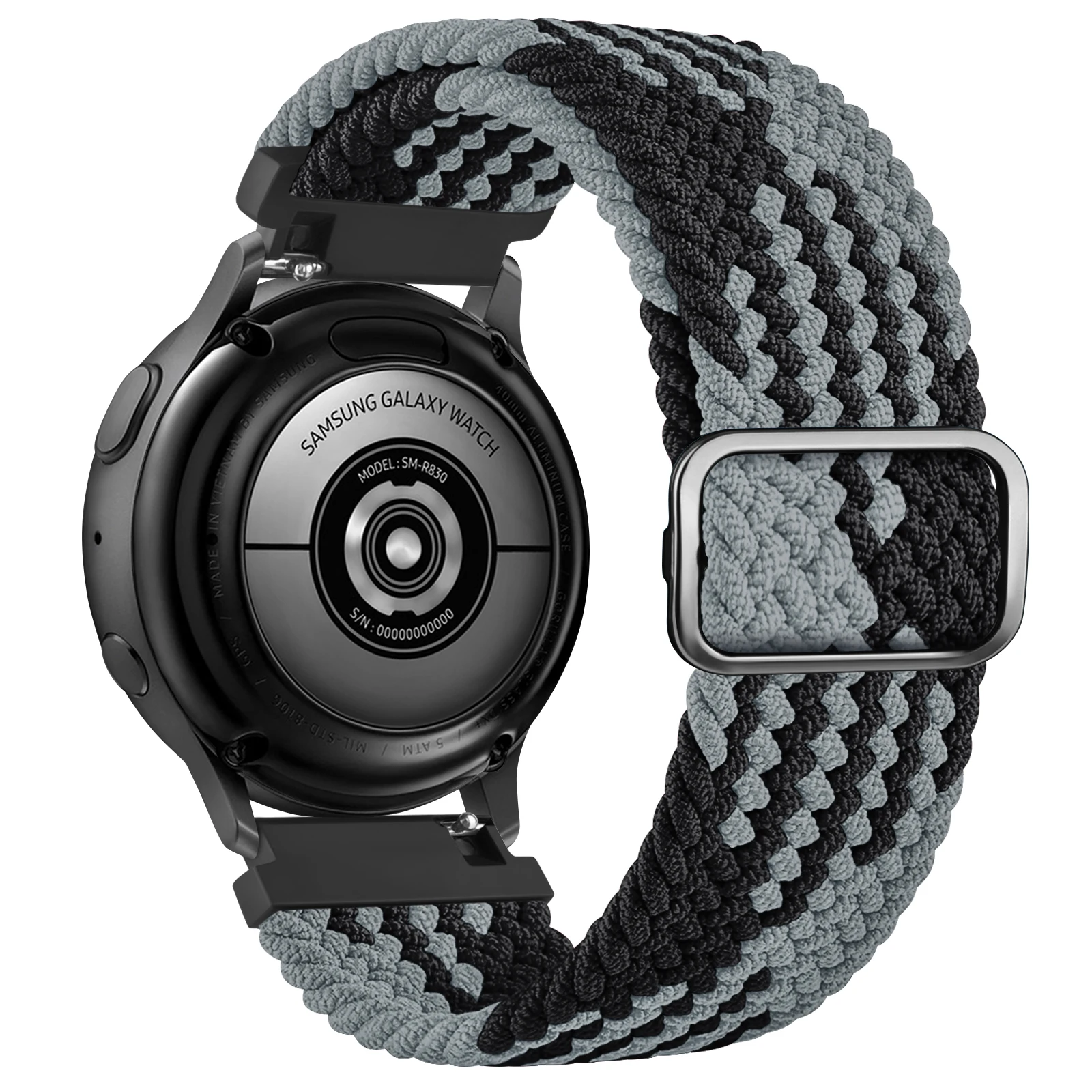 Elastic Braided Watch Strap Bracelet – Premium Adjustable Wristband
