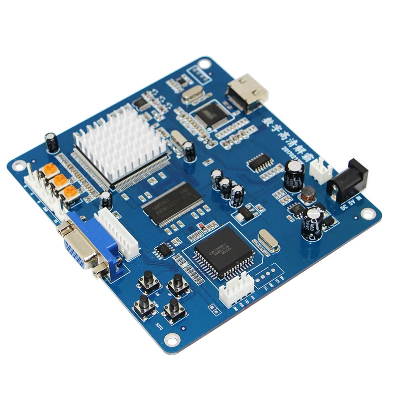 Jieba Vga Rbgs Sg-vc9900 Game Conversão Board Baixa Solução para Alta Solução hd - Imagem 2