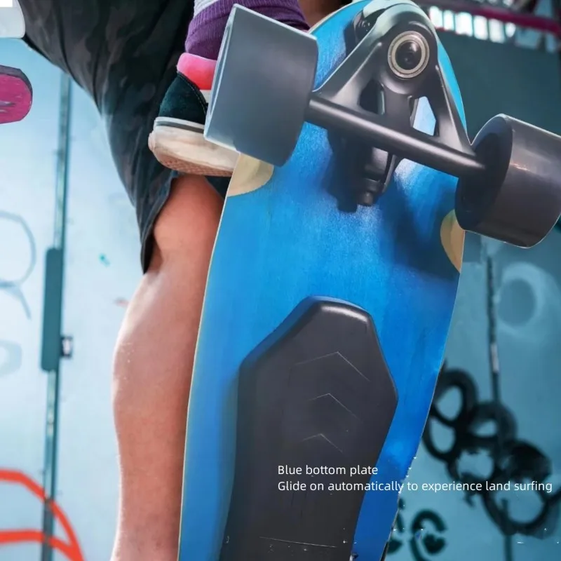 GryanFashion quatro rodas Scooter elétrico, Small Fish Board, estacionária para estudantes, trabalhadores de escritório, caminhar para comutar, Land