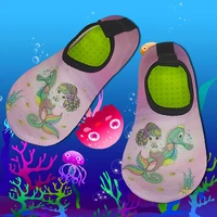 NEW 20-33# Parent-Child Holiday Beach Quick Drying Aqua Shoes Qianjiang Swimming Shoes Indoor Floor Shoes Bathroom Shoes