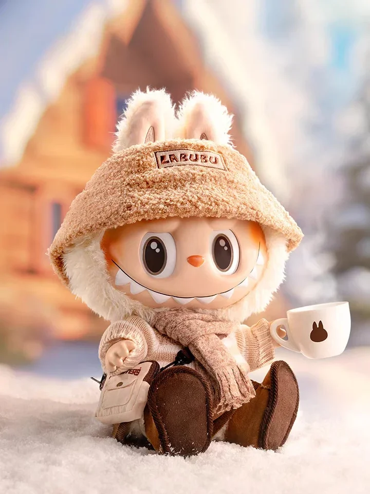 ぬいぐるみ・マスコット LABUBU38cm 38cm Genuine Labubu Plush Figure Labubu The Monster 3.0 Enamel