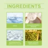 Hoygi Mung Bean Moisturizing Cleanser Gentle Cleansing Pores, Tender and Not Tight, Moisturizing Skin Care Cleanser 80g 4