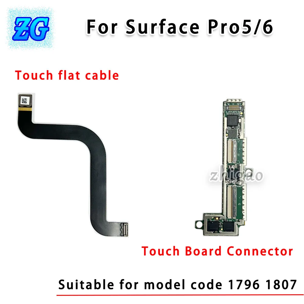 

For Microsoft Surface pro5 pro6 Touch Screen Cable Touch Small Board 1796 Touch Flat Cable Touch Driver Board Connector