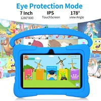 7 inch Android Kids Learning Tablet 4000mah 32GB Quad Core Android9.0  With tablet protective sleeve and tablet tempered film 2