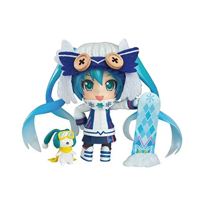 

GOOD SMILE NENDOROID VOCALOID Hatsune Miku ski Anime Figure Model Collecile Action Toys