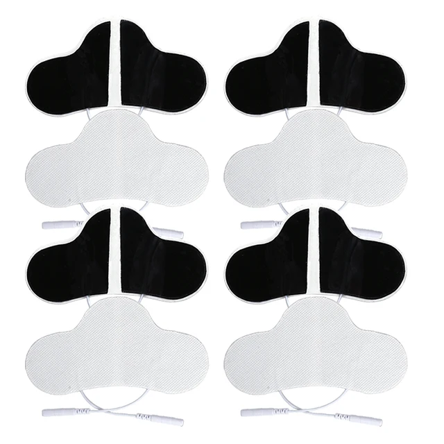 Electrode Pads TENS Back Neck Acupuncture Unit 2mm Plug Replacement Muscle Stimulator Stickers Treatment Massager 6