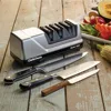 15 Trizor XV EdgeSelect Professional Electric Knife Sharpener for Straight and Serrated Knives Diamond Abrasives Patented 1