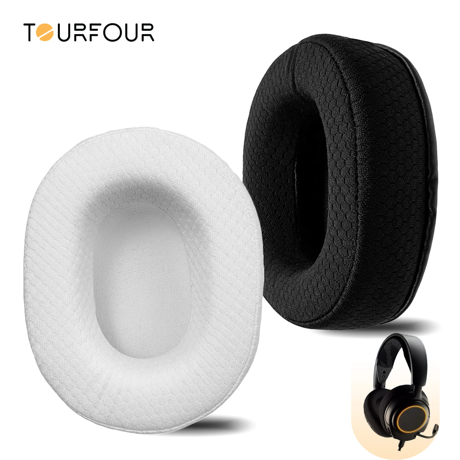 TOURFOUR Premium Replacement Earpads and Headband Cushion