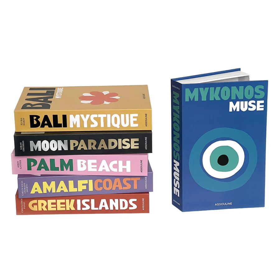 Luxury Designer Book Coffee Table Books Books Storage Box